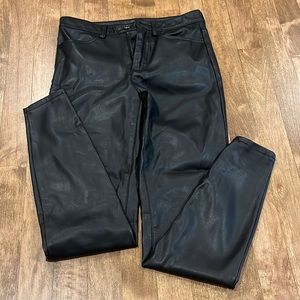 Free People leather pants